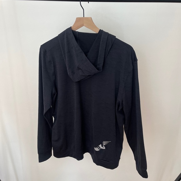 Black Nike Dri-Fit Yoga Zip Up Jacket, Second Sole Arkun Branded - Picture 5 of 6